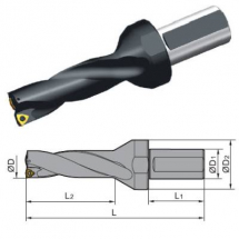 ZD03-350-XP40-WC06-02 Indexable Drill 35.0; l=3xD, ZD03-350-XP40-WC06-02 Indexable Drill 35.0; l=3xD,